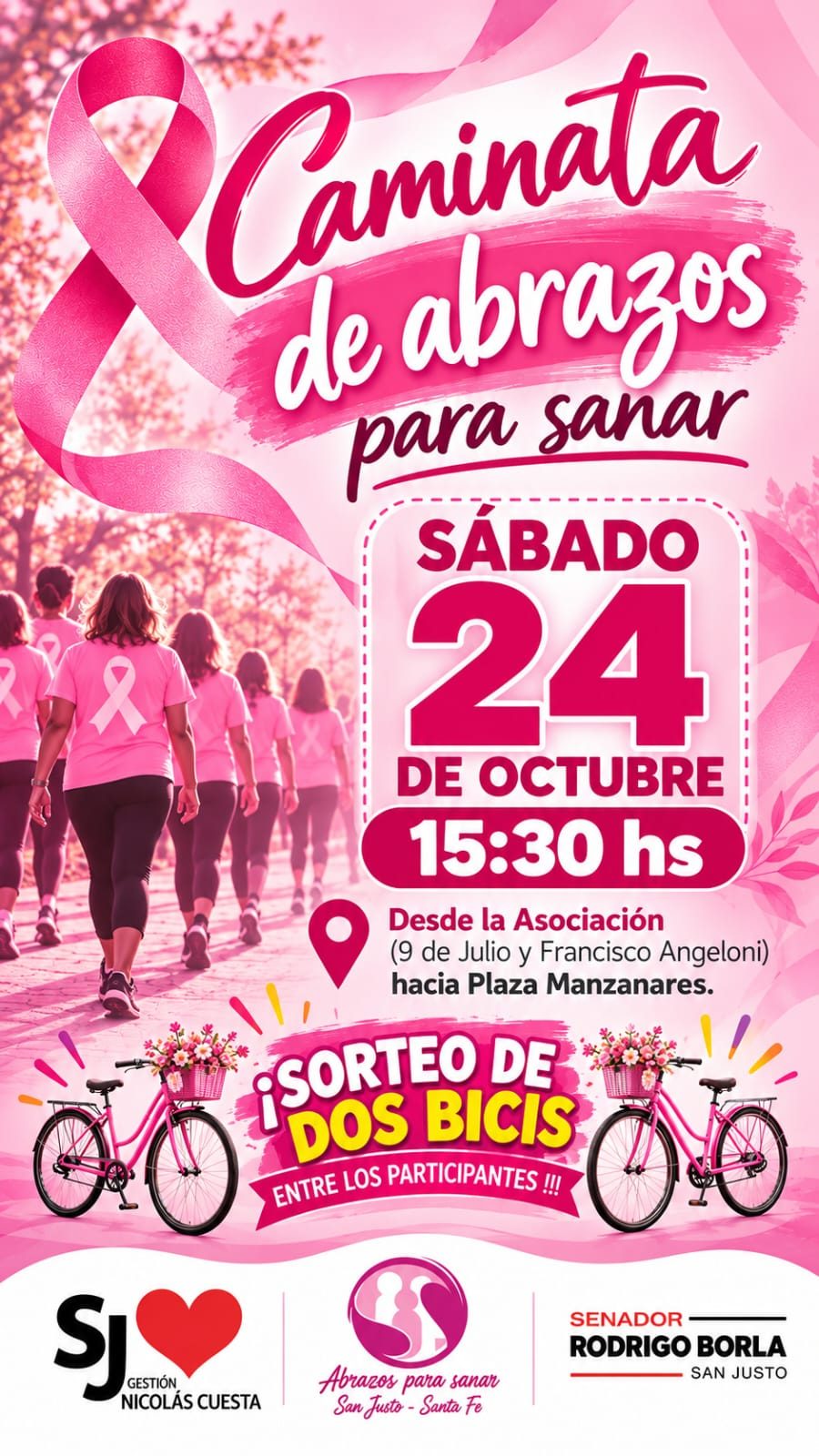CAMINATA DE ABRAZOS PARA SANAR