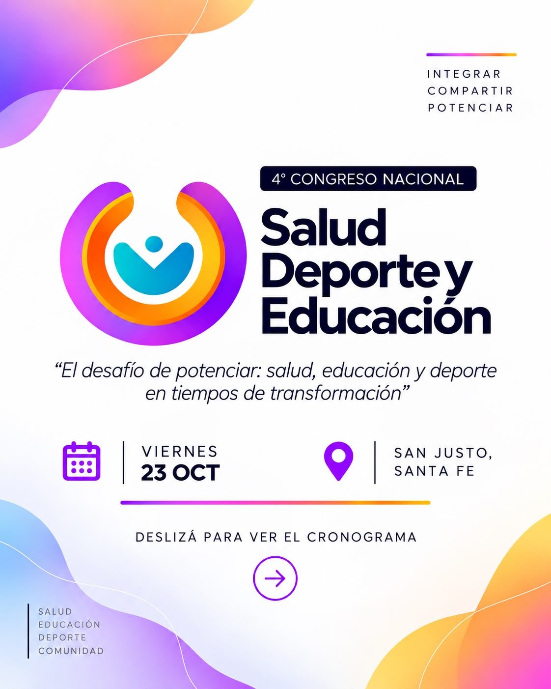 4.º Congreso Nacional de Salud, Deporte y Educación