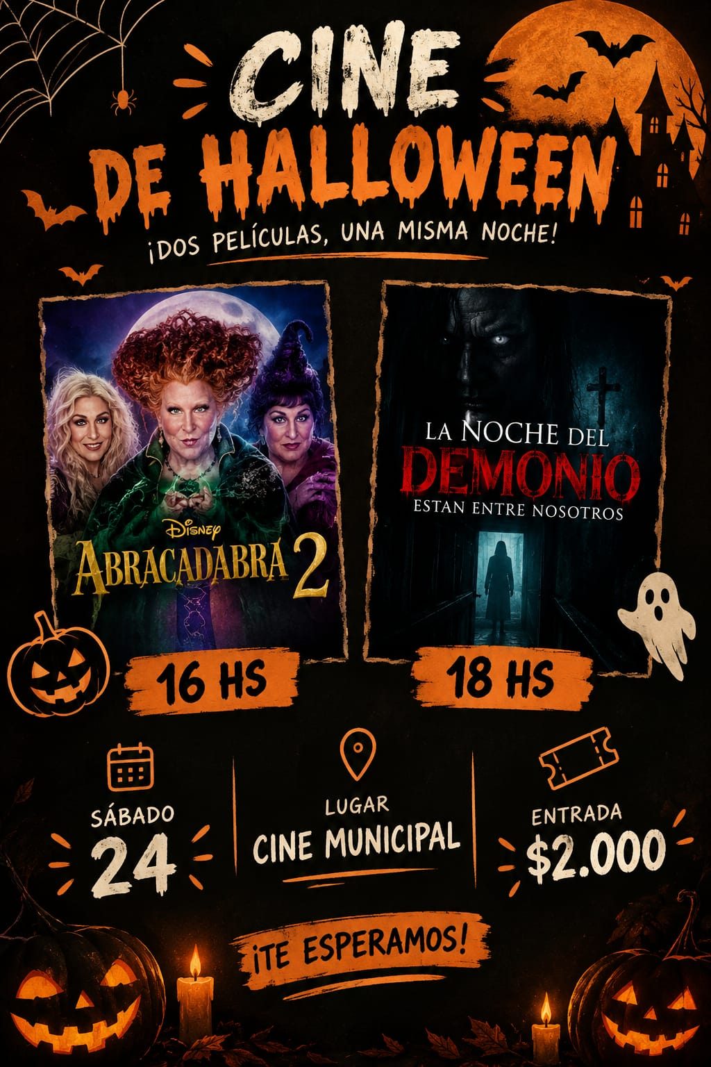 CINE DE HALLOWEEN