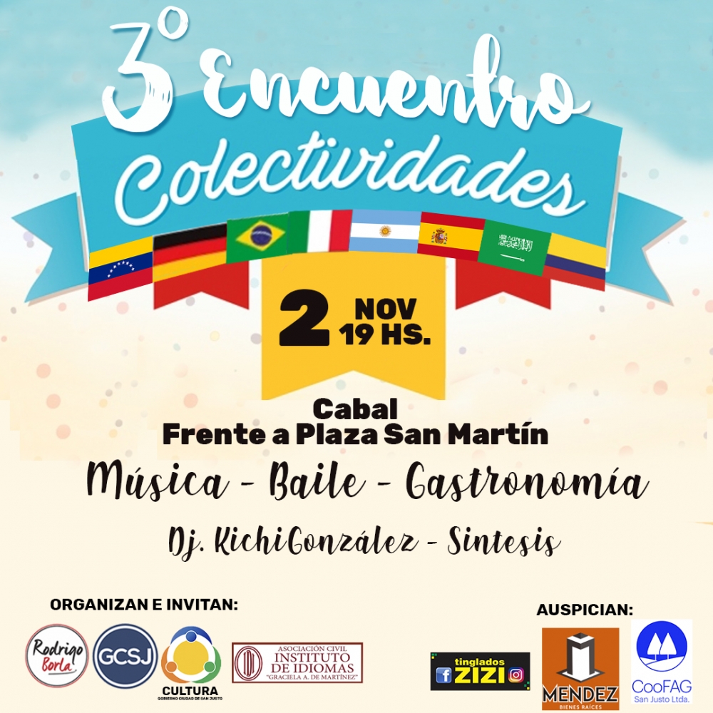 TERCER ENCUENTRO DE COLECTIVIDADES 