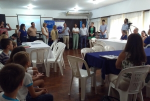 San Justo fue sede de la mesa departamental de Educación