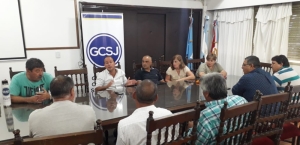 Cuesta se reunió con miembros del SEMS 