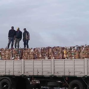 48 MIL KILOS DE CARTÓN EN UNA SEMANA.