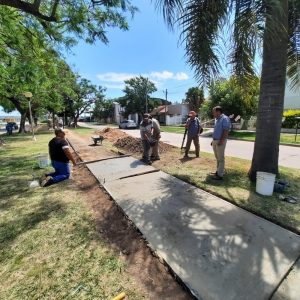 COMIENZAN MAS OBRAS EN EL MARCO DEL ORDENAMIENTO DEL TRANSITO VEHICULAR.