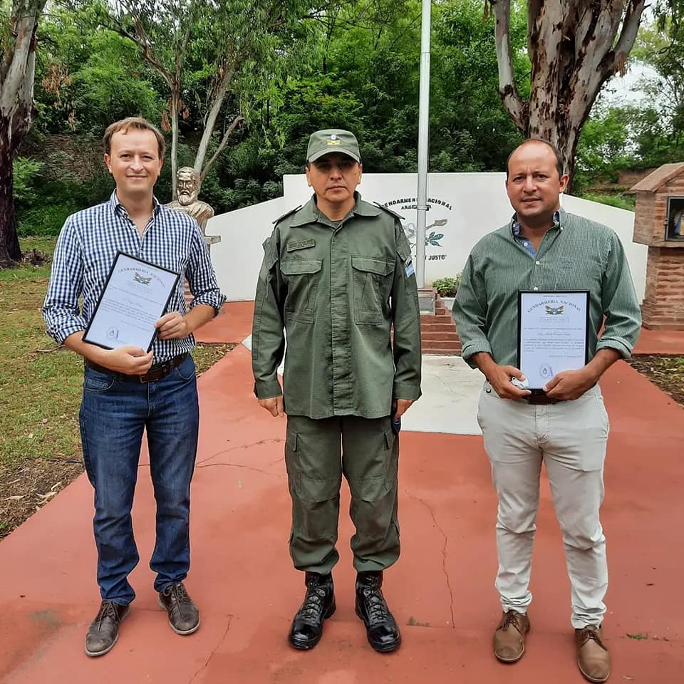 RECONOCIMIENTO DE GENDARMERÍA.