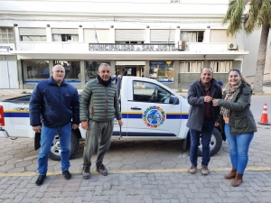 SUMA NUEVO VEHÍCULO EL PARQUE DE MAQUINARIAS DEL GOBIERNO DE LA CIUDAD DE SAN JUSTO.