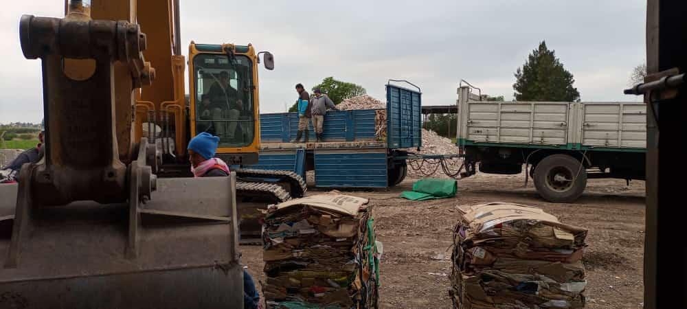 20 MIL KILOGRAMOS DE MATERIAL RECUPERADO Y VENDIDO.