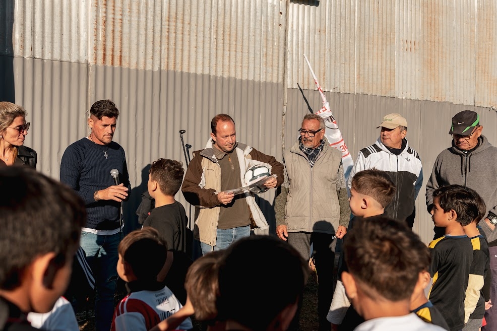 ¡TODOS GANAN! Comienza la Liga Infantil de Fútbol en San Justo.