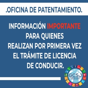 PARA QUIENES REALIZAN POR PRIMERA VEZ EL TRÁMITE DE LICENCIA DE CONDUCIR.