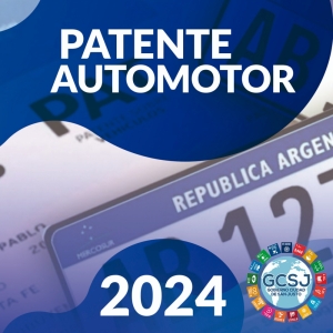 PATENTE AUTOMOTOR AÑO 2024. 