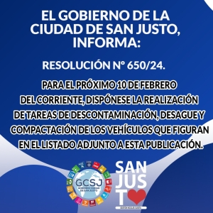 DESCONTAMINACIÓN, DESAGUE Y COMPACTACIÓN DE VEHÍCULOS...