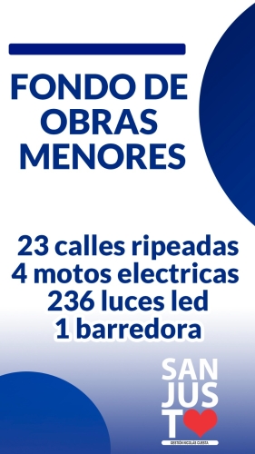 MÁS GESTIONES, MÁS OBRAS, MÁS FONDOS Y MEJORES SERVICIOS.