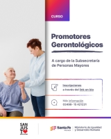 Curso para Promotores Gerontológicos