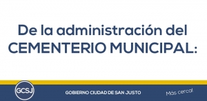 DE LA ADMINISTRACION DEL CEMENTERIO MUNICIPAL: