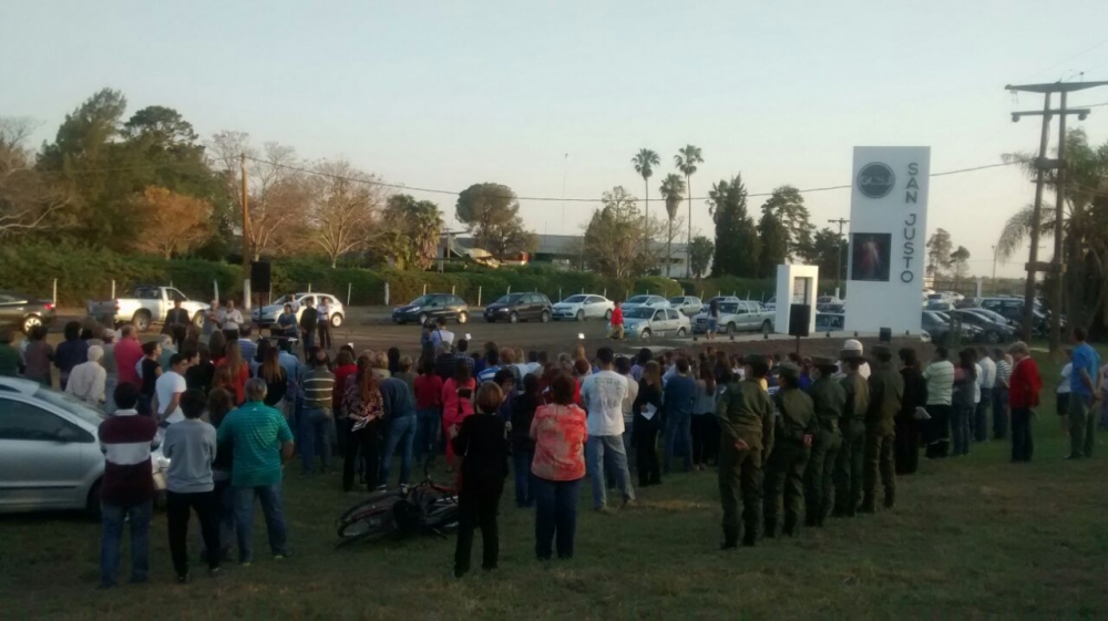 SE INAUGURO EL NUEVO ACCESO NORTE A LA CIUDAD DE SAN JUSTO.