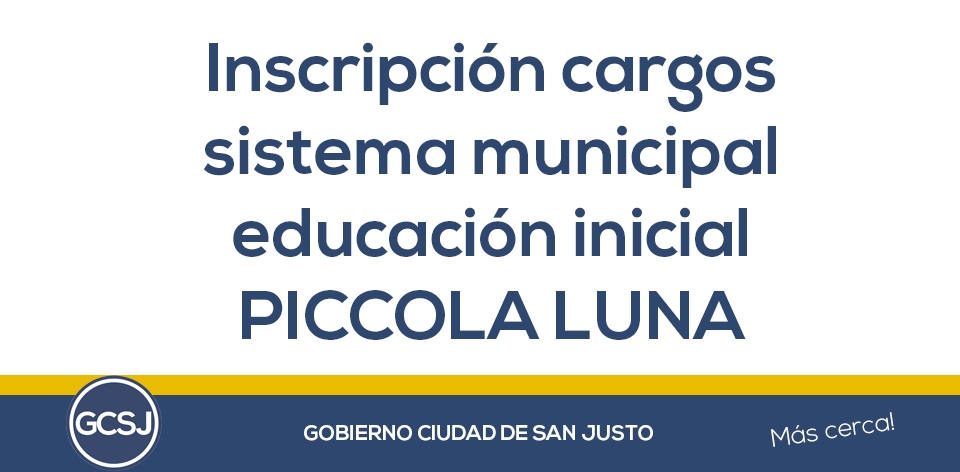 INSCRIPCIÒN CARGOS DOCENTES SISTEMA MUNICIPAL EDUCACIÒN INICIAL (SMEI)