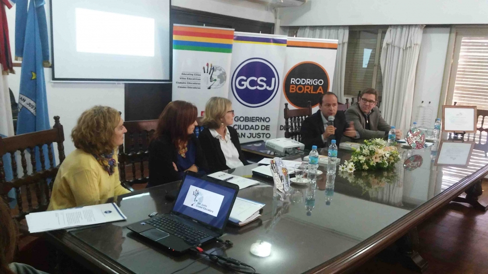  JORNADAS DE SENSIBILIZACIÓN: DIÁLOGOS PARA LA CONSTRUCCIÓN DE SAN JUSTO CIUDAD EDUCADORA.
