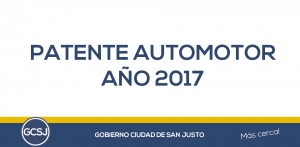 PATENTE AUTOMOTOR 2017