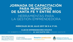 JORNADA DE CAPACITACION PARA MUNICIPIOS DE SANTA FE Y ENTRE RIOS.