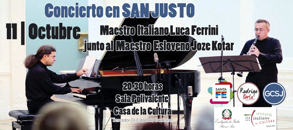 CONCIERTO DE MAESTROS ITALIANOS Y ESLOVENO