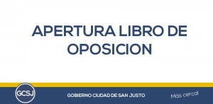 APERTURA LIBRO OPOSICIÓN - ORDENANZAS.