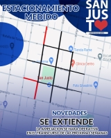 ESTACIONAMIENTO MEDIDO: CON NUEVAS CALLES SE COMPLETA OTRA ETAPA DEL PROGRAMA.